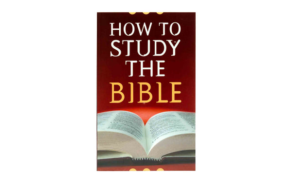 How to Study the Bible – BibleStore
