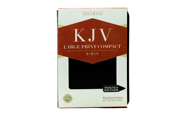 KJV Holy Bible Large Print Compact Indexed – BibleStore