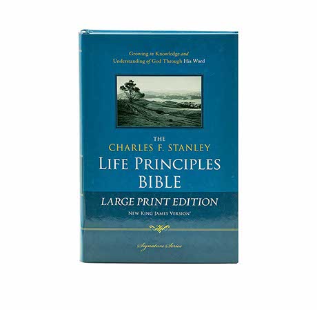 NKJV Charles F. Stanley Life Principles Bible main image 0
