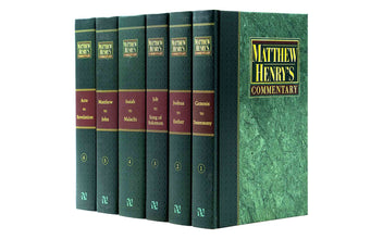 Matthew Henry's Commentary on the Whole Bible: New Modern Edition, 6 volume Set