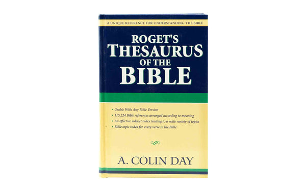 Bibble Saurus Roget's Thesaurus of the Bible – BibleStore