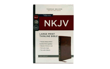NKJV Large Print Thinline Bible Comfort Print