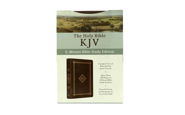 KJV The Holy Bible: 5-minute Bible Study Edition – BibleStore