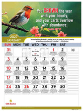 Daily Reading Calendar - 2027