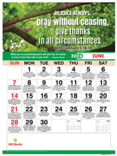 Daily Reading Calendar - 2026