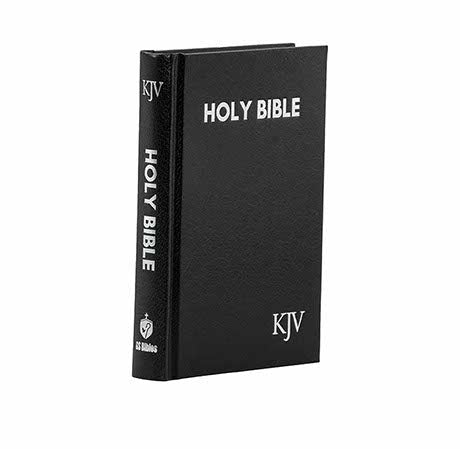 KJV HOLY BIBLE COMPACT, BLACK, (HB) – BibleStore