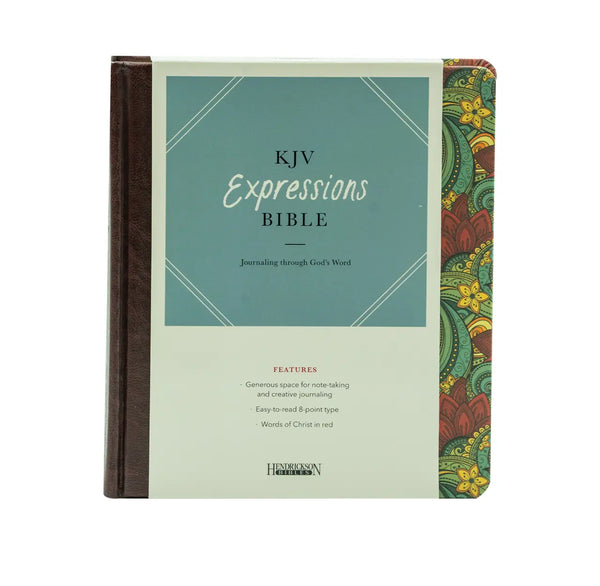 KJV EXPRESSIONS BIBLE CLOTH OVER BOARD DELUXE EDITION HC – BibleStore